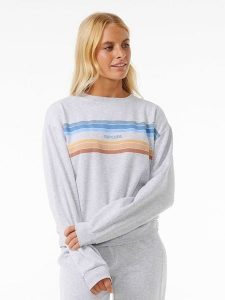 Rip Curl Bluza w kolorze szarym rozmiar: S. Szare bluzy Rip Curl, s, bez wzorów, bez kaptura. Za 169,95 zł.