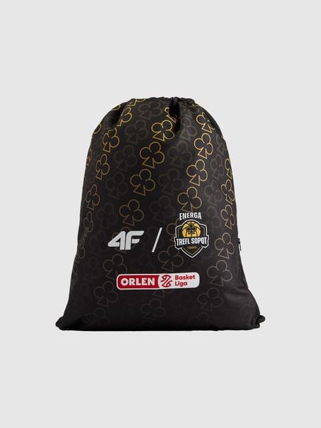 4F Plecak-worek 4F x Trefl Sopot 2025/26 - czarny Uniwersalny. Czarne plecaki 4f. Za 99,99 zł.