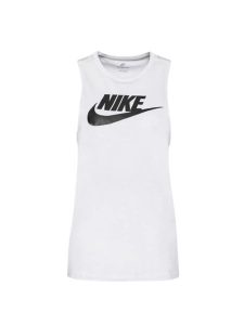 Nike Top w kolorze białym rozmiar: M. Białe topy Nike, m, bez wzorów, bez kołnierzyka, bez ramiączek. Za 82,99 zł.