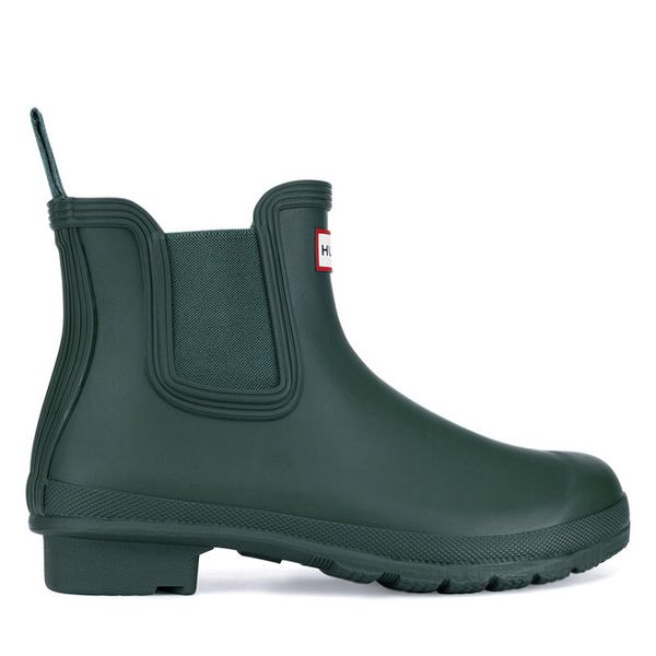 Kalosze Hunter. Zielone kalosze Hunter, bez wzorów. Za 399,99 zł.