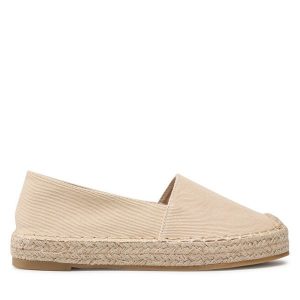 Espadryle Jenny Fairy. Brązowe espadryle Jenny Fairy, bez wzorów, bez obcasa. Za 79,99 zł.