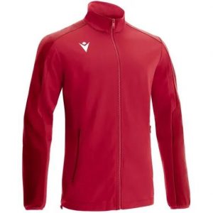 Dres Macron Seth. Czerwone kurtki MACRON, bez wzorów, z dresówki, bez kaptura. Za 260,00 zł.