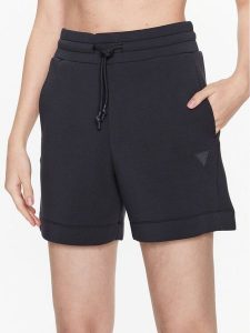 Guess Szorty sportowe Elly V2YD10 K7UW2 Szary Relaxed Fit. Szare spodenki sportowe Guess, xxs, z aplikacjami, z wiskozy. Za 139,99 zł.