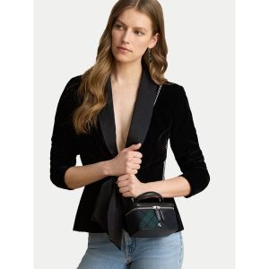 Torebka LAUREN RALPH LAUREN. Czarne kuferki Lauren Ralph Lauren, bez wzorów, bez dodatków. Za 1 299,00 zł.