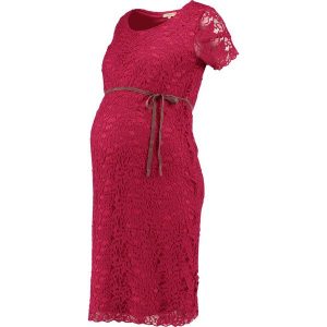 Noppies CELIA Sukienka etui warm red. Czerwone sukienki marki Noppies, z materiału. W wyprzedaży za 356,30 zł.