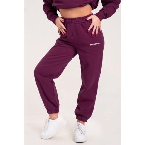 Spodnie fitness damskie Gym Glamour dresowe. Brązowe spodnie dresowe GYM GLAMOUR, l, bez wzorów, z dresówki. Za 189,99 zł.