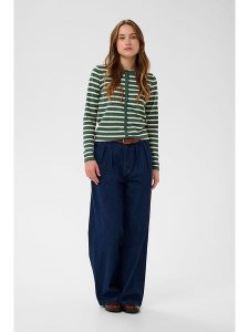 SAINT TROPEZ Kardigan w kolorze zielonym rozmiar: M. Zielone kardigany Saint Tropez. Za 74,63 zł.
