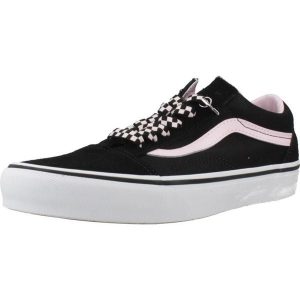Buty VANS OLD SKOOL Czarny. Czarne trampki Vans, bez wzorów, ze skóry, bez zapięcia. Za 405,66 zł.