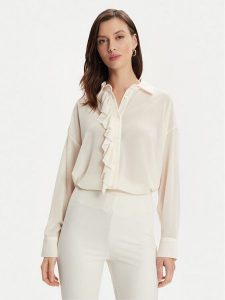 ViCOLO Koszula TB0133 Écru Regular Fit. Koszule ViCOLO, l, bez wzorów, z syntetyku, bez kołnierzyka, bez ramiączek. Za 219,99 zł.