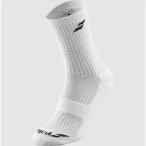 Skarpety sportowe Babolat Crew Socks 3 Pack. Białe skarpetki BABOLAT, bez wzorów. Za 65,00 zł.