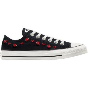 Buty sportowe Converse Chuck Taylor All Star Valentine Day. Czarne trampki Converse, bez wzorów, bez zapięcia. Za 316,20 zł.