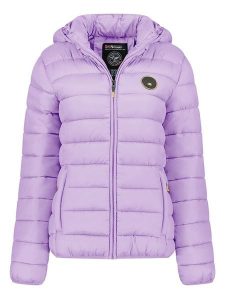 Geographical Norway Kurtka pikowana "Atikamap" w kolorze lawendowym rozmiar: L. Różowe kurtki Geographical Norway, l, bez wzorów, bez kaptura. Za 137,45 zł.