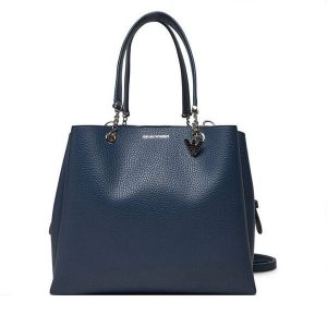 Torebka Emporio Armani. Niebieskie torebki klasyczne Emporio Armani, bez wzorów, bez dodatków. Za 669,99 zł.