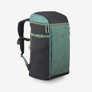 Lodówka-plecak 100 - 30 l. Zielone plecaki QUECHUA. Za 99,99 zł.