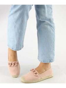 Foreverfolie Espadryle w kolorze jasnoróżowym rozmiar: 36. Różowe espadryle Foreverfolie, bez wzorów, bez obcasa. Za 98,45 zł.