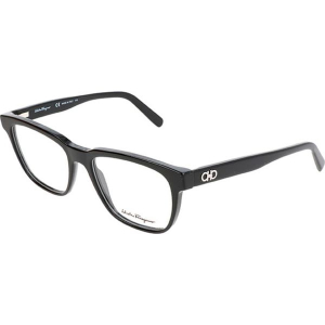 Oprawki "SF2780 33312" w kolorze czarnym. Czarne okulary przeciwsłoneczne marki Carrera, Ferragamo. W wyprzedaży za 249,95 zł.
