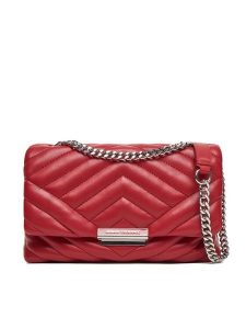 Armani Exchange Torebka 949122 4R742 U5081 Czerwony. Czerwone torebki klasyczne Armani Exchange, bez wzorów, ze skóry, bez dodatków. Za 649,99 zł.