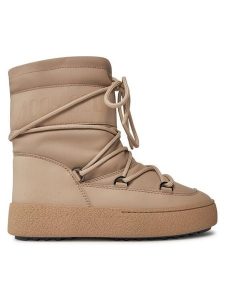 Moon Boot Śniegowce Ltrack Tube Rubber 24500900003 Beżowy. Brązowe buty zimowe Moon Boot, z syntetyku, bez obcasa, bez zapięcia. Za 837,00 zł.