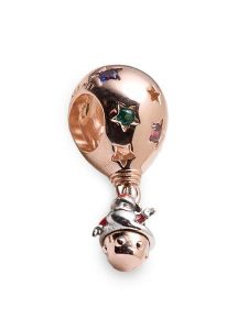 Pandora Pozłacana zawieszka z kryształami rozmiar: onesize. Czerwone zawieszki Pandora, z kryształem, metalowe. Za 228,38 zł.