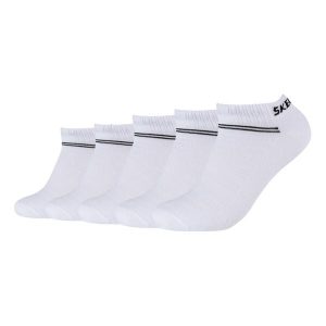 Białe Skarpetki Unisex Skechers. Białe skarpetki Skechers, bez wzorów. Za 68,99 zł.