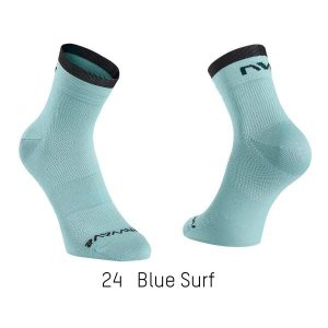 Skarpety rowerowe NORTHWAVE Origin Sock. Szare skarpetki Northwave, bez wzorów, z włókna. Za 62,99 zł.