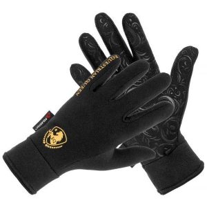 Rękawiczki do jazdy konnej EQ.QUEEN Winter Traill zimowe. Czarne rękawiczki EQUESTRIAN QUEEN, na zimę, bez wzorów. Za 123,99 zł.