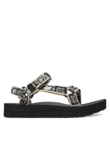 Teva Sandały Midform Universal 1090969 Szary. Szare sandały Teva, bez wzorów, z materiału, bez obcasa, na koturnie, bez zapięcia. Za 329,99 zł.