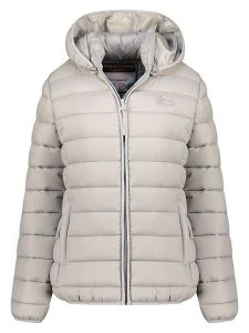 Geographical Norway Kurtka pikowana "Atichoko" w kolorze jasnoszarym rozmiar: XL. Szare kurtki Geographical Norway, xl, bez wzorów, bez kaptura. Za 159,95 zł.