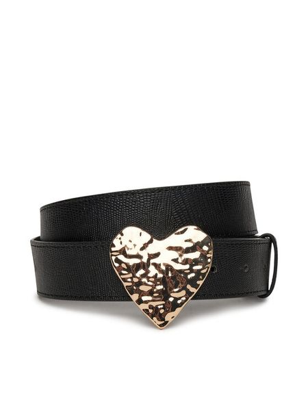 Morgan Pasek Damski 251-3BOUCO Czarny. Czarne paski Morgan, bez wzorów, ze skóry. Za 89,99 zł.