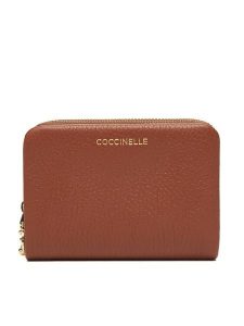 Coccinelle Portfel E2 TBM 11 E9 01 Brązowy. Brązowe portfele Coccinelle, bez wzorów, ze skóry. Za 499,99 zł.