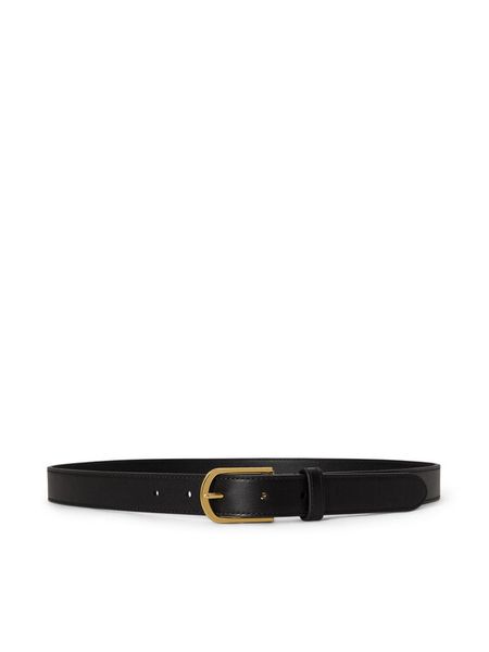 LAUREN RALPH LAUREN Pasek 412P15694002 Czarny. Czarne paski Lauren Ralph Lauren, bez wzorów, ze skóry. Za 379,99 zł.