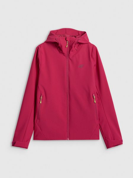 4F Kurtka przejściowa membrana 5000 damska - różowa L. Czerwone kurtki 4f, na jesień, l, bez wzorów, bez kaptura. Za 299,99 zł.