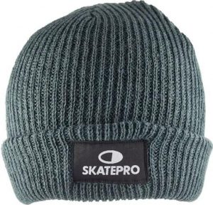 Odzież Beanies unisex SkatePro Czapka Beanie Czapka Beanie - Grigio. Szara czapki SKATEPRO, bez wzorów. Za 75,99 zł.