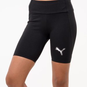 Legginsy krótkie fitness damskie Puma. Legginsy Puma, bez wzorów, z bawełny, krótkie. W wyprzedaży za 79,99 zł.