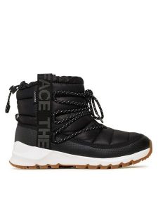 The North Face Śniegowce Thermoball Lace Up Wp NF0A5LWDR0G-050 Czarny. Czarne buty zimowe The North Face, z materiału, bez obcasa, bez zapięcia. Za 449,99 zł.