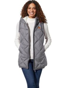 WITT WEIDEN Kamizelka pikowana w kolorze szarym rozmiar: 48. Szare kamizelki WITT WEIDEN, bez wzorów, bez kołnierzyka, bez ramiączek, bez kaptura. Za 113,10 zł.