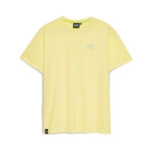 Koszulki Munich Model Regular T-shirt Heritage Kolor żółty. Żółte koszulki sportowe munich, bez wzorów, z tkaniny, bez ramiączek. Za 109,55 zł.