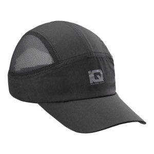 Odblaskowa Czapka Z Daszkiem Z Logo Zenko. Czarne czapki IQ, bez wzorów, z materiału. Za 62,97 zł.