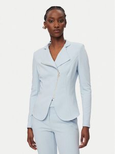 Rinascimento Marynarka CFC0127901003 Błękitny Slim Fit. Niebieskie marynarki i żakiety Rinascimento, xl, bez wzorów, z syntetyku. Za 579,99 zł.