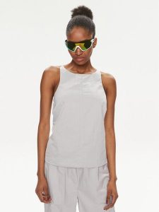 Calvin Klein Jeans Top Parachute J20J223131 Szary Relaxed Fit. Szare topy Calvin Klein Jeans, s, bez wzorów, z jeansu, bez kołnierzyka, bez ramiączek. Za 199,99 zł.