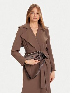 Guess Torebka Bolena HWMM92 07190 Szary. Szare torebki klasyczne Guess, z aplikacjami, ze skóry, bez dodatków. Za 354,99 zł.