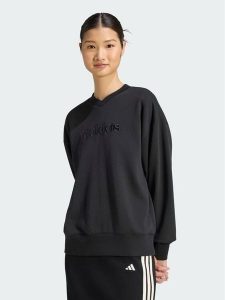 Adidas Bluza Seasonal Essentials Stain V-Neck Sweatshirt KS2800 Czarny Regular Fit. Czarne bluzy ADIDAS, xl, bez wzorów, z bawełny, bez kaptura. Za 238,99 zł.