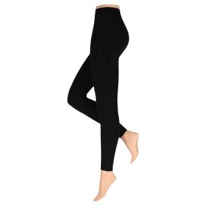 Legginsy zimowe damskie Polar. Szare legginsy HEAT KEEPER, bez wzorów, z polaru. Za 134,79 zł.