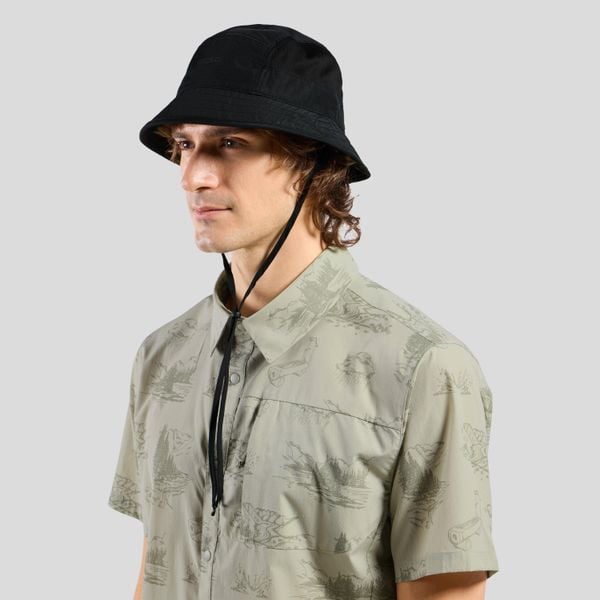 Kapelusz ODLO Performance Light Bucket. Czarne kapelusze ODLO, bez wzorów, sportowe. Za 166,77 zł.