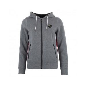 Damska bluza polarowa Peak Mountain Acharles. Szare bluzy Peak Mountain, bez wzorów, z polaru, bez kaptura. Za 188,00 zł.