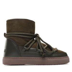 Śniegowce Inuikii. Brązowe buty zimowe Inuikii, bez obcasa, bez zapięcia. Za 939,99 zł.