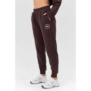 Damskie spodnie dresowe Rough Radical Cotton Active Joggers. Brązowe spodnie dresowe ROUGH RADICAL, m, bez wzorów, z dresówki. W wyprzedaży za 144,42 zł.