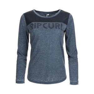Rip Curl T-Shirt Damski Delano Xs Niebieski. T-shirty marki Rip Curl. W wyprzedaży za 92,00 zł.