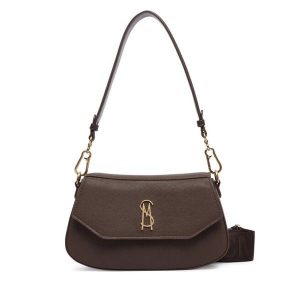 Torebka Steve Madden. Brązowe torebki klasyczne Steve Madden, bez wzorów, bez dodatków. Za 429,99 zł.