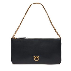 Torebka PINKO. Czarne torebki klasyczne Pinko, bez wzorów, bez dodatków. Za 679,99 zł.